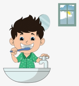 Brush Your Teeth= Self-respect - Brush Your Teeth Clipart, HD Png Download, Free Download