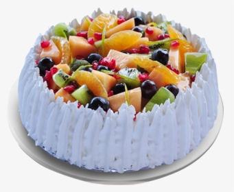 Tropical Fresh Fruit Cake - Fresh Fruit Cake Png, Transparent Png, Free Download