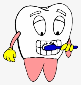 Teeth Cleaning Clipart - Brushing Teeth Clipart, HD Png Download, Free Download