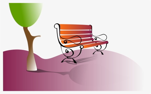 Text,brand,graphic Design - Tree And Bench Clipart, HD Png Download, Free Download