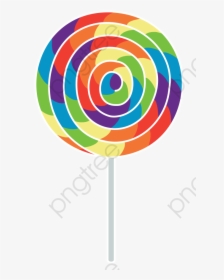 Transparent Sweets Clipart - Rainbow Lollipop Png, Png Download, Free Download