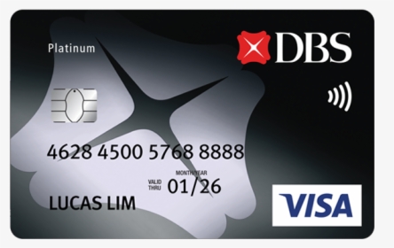 Dbs Visa Debit Card - Dbs Black Debit Card, HD Png Download, Free Download