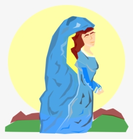 Mary The Mother Of God Svg Clip Arts - Clip Art, HD Png Download, Free Download