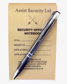 Security Officer Pocket Notebooks, HD Png Download, Free Download