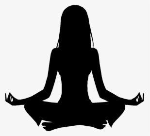 Yoga Clip Art- - Yoga Black And White Clipart, HD Png Download, Free Download