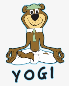 Yoga For Yogi - Yogi Bear Doing Yoga, HD Png Download, Free Download