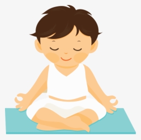Clipart Boy Yoga - Yoga For Kids Clipart, HD Png Download, Free Download