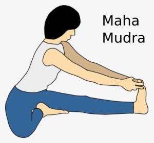 Yoga Position Maha Mudra Svg Clip Arts - Maha Mudra, HD Png Download, Free Download
