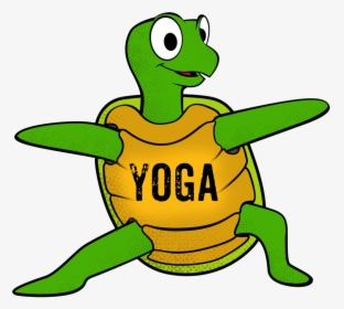 Turtle Doing Yoga Clipart, HD Png Download, Free Download