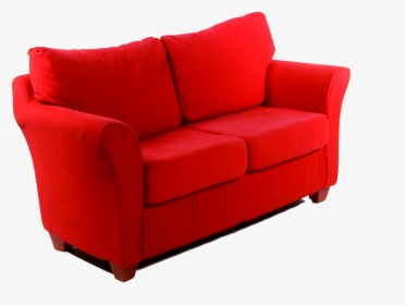 Attractive Red Sofa In Furnitures Fresh Couch Campaign - Studio Couch, HD Png Download, Free Download