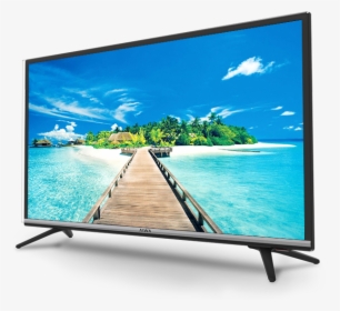 Aiwa 32 Inch Smart Led Tv - Tropical Beach Background Beach, HD Png Download, Free Download