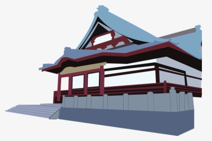 Temple, Japan, Japanese, Landmark, Asia, Travel - Japanese House Transparent Png, Png Download, Free Download