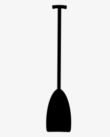 Canoe Paddle Silhouette Vector, HD Png Download - kindpng