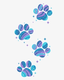 ✨ Starry Paws ✨ Available On T-shirts And More On Redbubble - Dog Paw Tumblr Transparent, HD Png Download, Free Download