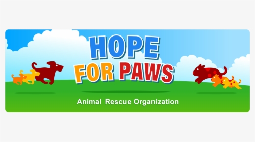 Hope For Paws Logo Transparent, HD Png Download, Free Download