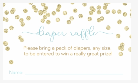 A Brunch For Baby Blue Diaper Raffle Ticket - Baby Brunch Invitation, HD Png Download, Free Download