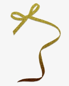 #glitter #gold #goldglitter #bow #border #ombre #freetoedit, HD Png Download, Free Download