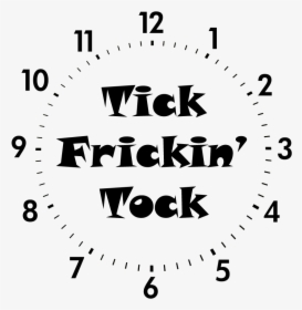 Tik Tok Clock Png, Transparent Png, Free Download