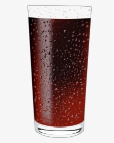 Coca-cola Drink Pint Glass - Vector, HD Png Download, Free Download