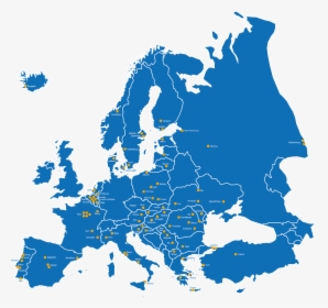 Best Map Of Europe - Uefa Nations League 2020 21, HD Png Download, Free Download