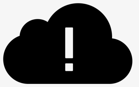 Error Cloud Filled Cones - Cloud Icon Png, Transparent Png, Free Download