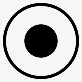 Dot Circle O - Circle, HD Png Download, Free Download