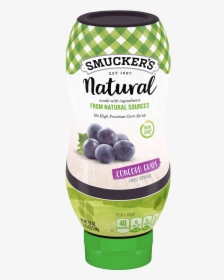 Natural Fruit Spreads - Smuckers All Natural Grape Jelly, HD Png Download, Free Download