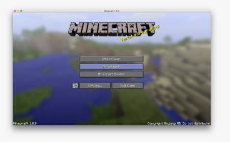 Add To Multiplayer A Minecraft Server Hd Png Download Kindpng