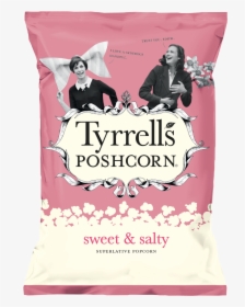 Poshcorn Sweet & Salty - Tyrells Popcorn, HD Png Download, Free Download