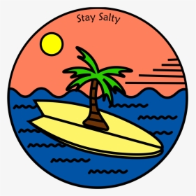 Stay Salty Update 2 - Surfboard, HD Png Download, Free Download