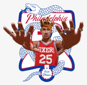 Transparent Fresh Prince Png - New Sixers Logo Snake, Png Download, Free Download