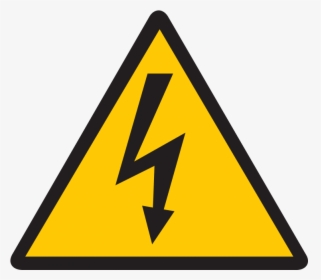Warning Signs Electrical Hazard Symbol Png - Electrical Hazard Symbol Png, Transparent Png, Free Download