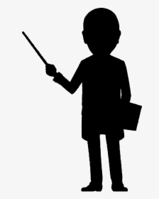 Professor Pointing Description Free Picture - Profesor Clipart, HD Png Download, Free Download