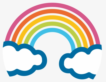 Transparent Rain Emoji Png - Transparent Background Rainbow Emoji, Png Download, Free Download