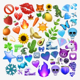 #colorful #rainbow #emojis #emojiwallpaper #wallpaper - Picsart Rainbow Emoji Background, HD Png Download, Free Download