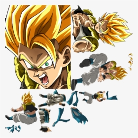 Gogeta Dokkan Assets, HD Png Download, Free Download