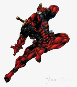 Deadpool Comic Images Cliparts Free On Transparent - Deadpool Png, Png Download, Free Download