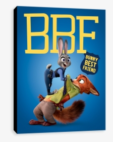 Bunny Best Friend - Zootopia, HD Png Download, Free Download