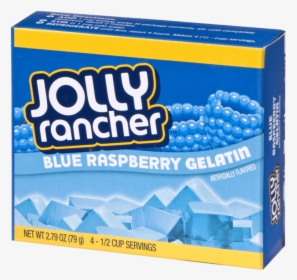 Jolly Rancher Blue Raspberry Gelatin - Blue Raspberry Jolly Rancher Jello, HD Png Download, Free Download