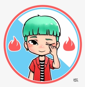 Fanart Chibi Bts Rap Monster , Png Download, Transparent Png, Free Download