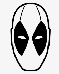 Deadpool Clip Art Black And White, HD Png Download, Free Download