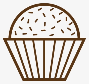 Brigadeiro Cupcake Chocolate Truffle Recipe - Brigadeiro Png, Transparent Png, Free Download