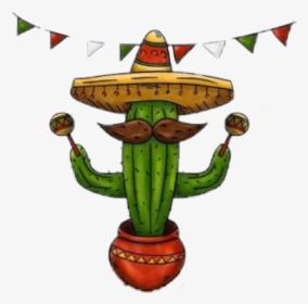 Transparent Cactus Mexicano Png - Cactus Mexicano Dibujo Png, Png Download, Free Download