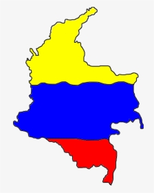 Get Notified Of Exclusive Freebies - Colombia Map Silhouette, HD Png Download, Free Download