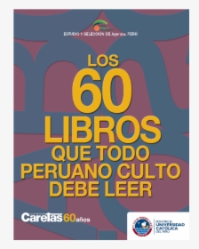 60 Libros Que Todo Peruano Debe Leer Caretas, HD Png Download, Free Download