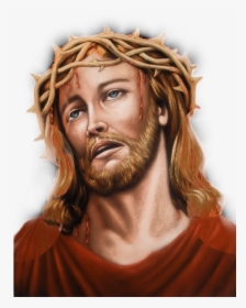 Jesus's Face With Thorns On His Head, HD Png Download, Free Download