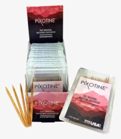 Pixotine Nicotine Cinnamon Toothpick - Lip Gloss, HD Png Download, Free Download