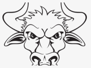 Bull Clipart Bull Head - Tete De Taureau Dessin, HD Png Download, Free Download
