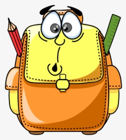Escola & Formatura Karten, Schulbilder, Vorschulbücher, - Cartoon School Bag, HD Png Download, Free Download