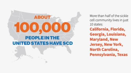 Sickle Cell Disease Population In The United States - 4k For Cancer, HD Png Download, Free Download